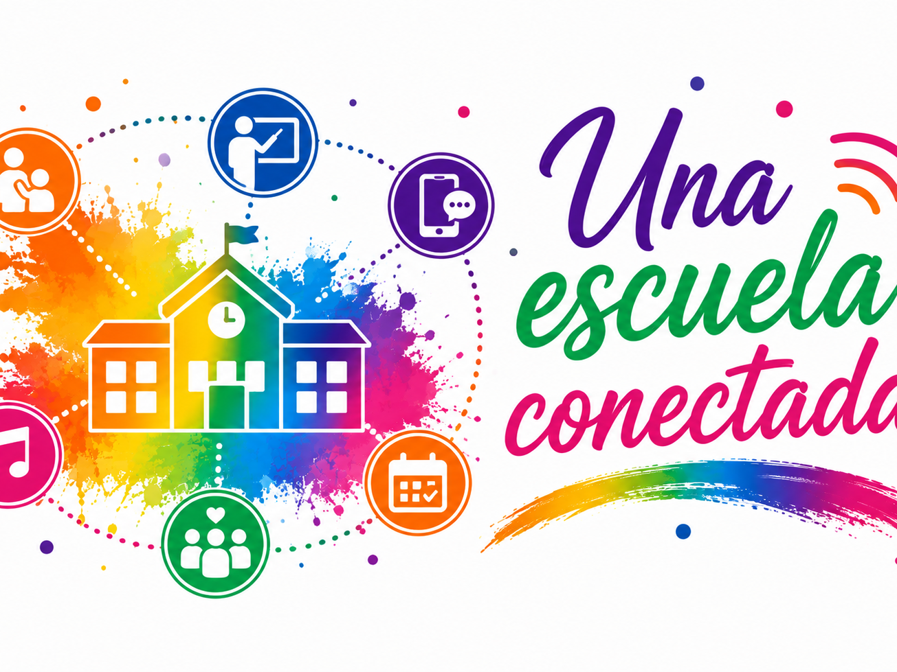 Una escuela conectada